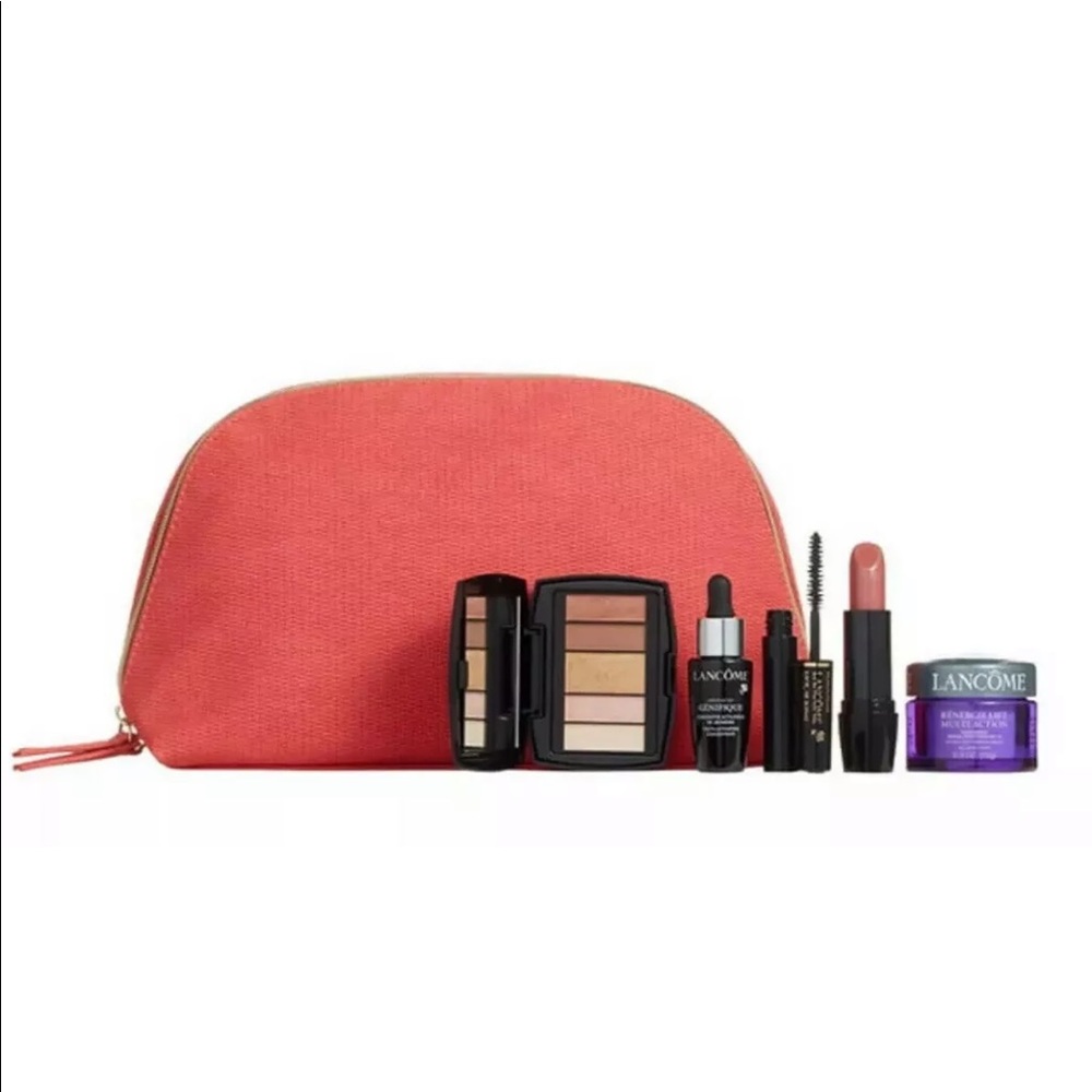 LANCOME 6pc Makeup Renergie Lift Skincare Eyeshadow Mascara $143 NIP